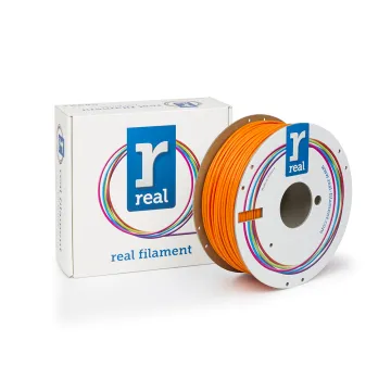 REAL PLA 3D Printer Filament - Orange - spool of 0.5Kg – 2.85mm (REALPLAORANGE500MM3)