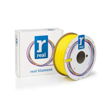 REAL PLA 3D Printer Filament - Yellow - spool of 1Kg - 2.85mm (REALPLAYELLOW1000MM3)