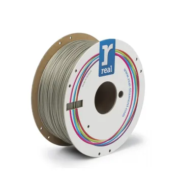 REAL PC PETG 3D Printer Filament - Black - Spool of 1Kg - 1.75mm (REALPCPETGBLACK1000MM175)