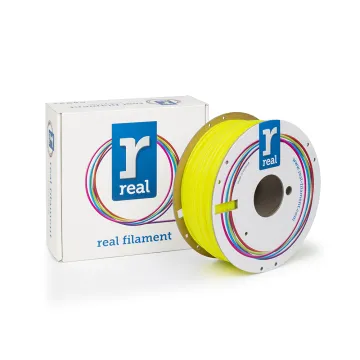 REAL PLA 3D Printer Filament - Fluorescent Pink - spool of 1Kg - 2.85mm (REALPLAFPINK1000MM285)