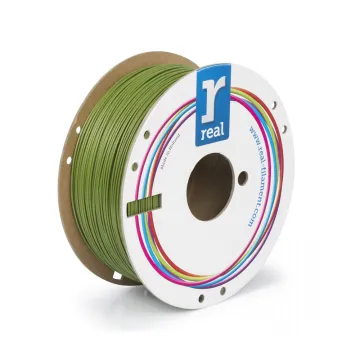 REAL PETG 3D Printer Filament - White - spool of 5Kg - 2.85mm (REALPETGSWHITE5000MM285)