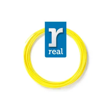 REAL PLA 3D Printer Filament - Satin Sun - spool of 0.75Kg – 2.85mm (REALPLASATINSUN750MM285)