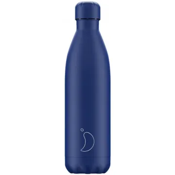 Chilly's Monochrome Μπουκάλι Θερμός Ανοξείδωτο BPA Free 750ml Blue All Matte (207277) (CHI207277)
