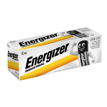 Energizer Industrial 6LR61 Alkaline Battery 9V - 12 Pieces (ENE3411)