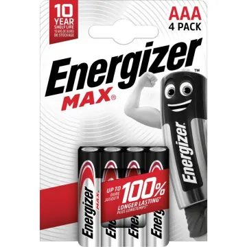 Energizer Max 6LR61/9V (R9*) battery (blister) (ENE20374)