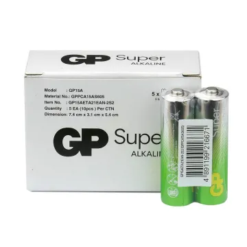 GP Super Alkaline G-TECH LR03 / AAA Alkaline Battery (GPB20765)