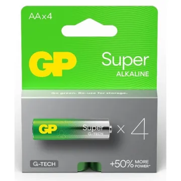 GP Super Alkaline G-TECH 6LR61/9V Alkaline Battery (GPB20309)