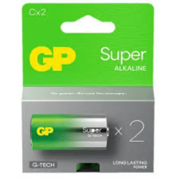 GP Super Alkaline G-TECH LR20/D alkaline battery (GPB20308)