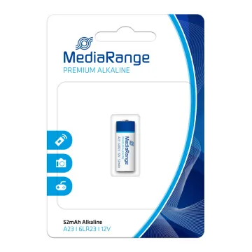 MediaRange Premium Alkaline Battery A23|6LR23|12V (MRBAT114)