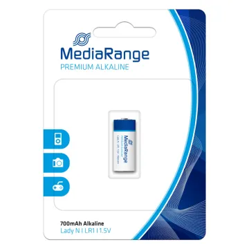 MediaRange Premium Alkaline Battery Lady N|LR1|1.5V (MRBAT116)