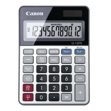 CANON LS-122TSDBL CALCULATOR 12-DIGIT (2470C002) (CANLS122TSDBL)