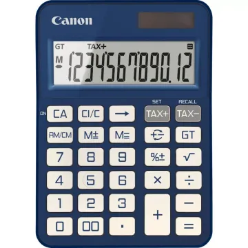 CANON KS-125KB-BL CALCULATOR Royal Blue (6818C004) (CANKS125KBBL)
