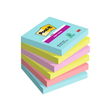 Αυτοκόλλητα Χαρτάκια 3M Post-it 76 x 76 mm (90 Φύλλα,6άδα) (654-6SS-COS) (MMM654-6SS-COS)