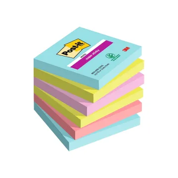 Αυτοκόλλητα Χαρτάκια 3M Post-it 76 x 76 mm (90 Φύλλα,6άδα) (654-6SS-COS) (MMM654-6SS-COS)