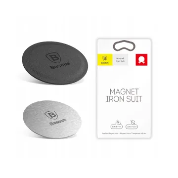 Baseus Car Mount Magnet Iron Suit for cases Silver (ACDR-A0S) (BASACDR-A0S)
