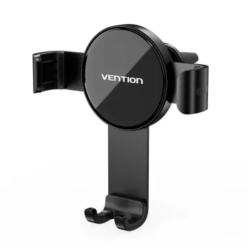 VENTION Auto-Clamping Car Phone Mount with Suction Cup Black Square Type (KCOB0) (VENKCOB0)