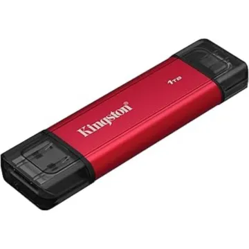 Kingston SSD 1TB DualPortable USB-A/C3.2 Gen2 Zew (SPSD/1TB) (KINSPSD-1TB)