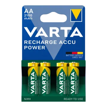 Επαναφορτιζόμενη Μπαταρία Varta Ready2use R6 AA Ni-MH 2100 mAh 4τμχ (56706B4) (VART56706B4)