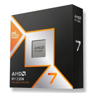 AMD Ryzen 7 9800X3D processor 4.7 GHz 104 MB L2 & L3 (100-100001084WOF) Box (100-100001084WOF) (AMDRYZ7-9800X3D)
