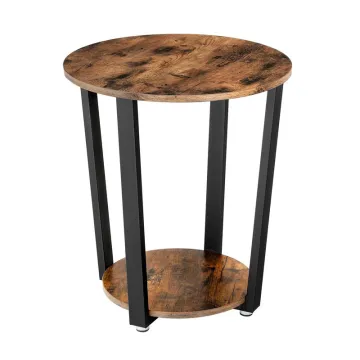 Vasagle Βοηθητικό Μεταλλικό Τραπεζάκι 50 x 50 x 57 cm (LET57X) (VASLET57X)