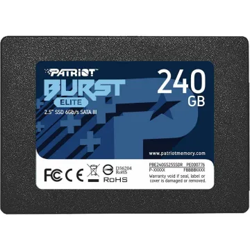 Patriot Burst Elite 240 GB Black SATA 6 Gb/s 25