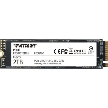Patriot P300 2 TB PCIe 3.0 x4 NVMe 1.3 M.2 2280 (P300P2TBM28) (PATRP300P2TBM28)