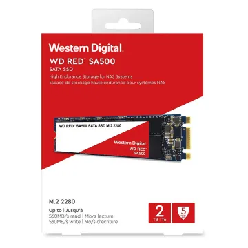 Western Digital Δίσκος SSD SA500 2TB RED NAS M.2 (WDS200T1R0B)