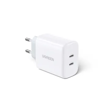 Ugreen Nexode Pro 65W επίπεδος φορτιστής τοίχου GaN 2x USB-C + USB (25356) (UGR25356)