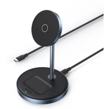 Ugreen Wireless charger 2in1 90668 silver blue (90668) (UGR90668)
