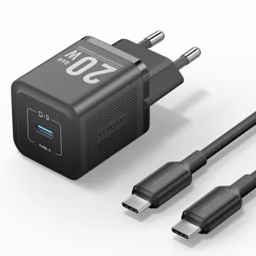 VENTION 4-Port USB (C + C + A + A) GaN Charger (30W/20W/18W/18W) EU-Plug Black (FCHB0-EU) (VENFCHB0-EU)
