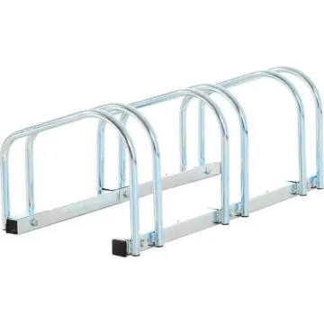 Homcom Μεταλλική Μπάρα Στάθμευσης 6 Ποδηλάτων 179x33x27 (AA0-026V01BK) (HOMAA0-026V01BK)