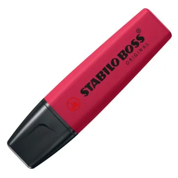 Stabilo Boss Highlighter Red 5mm (70/48) (STAB70-48)