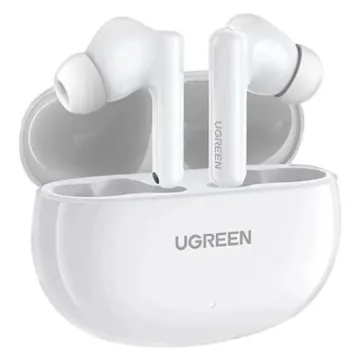 Ugreen Ακουστικά TWS WS205 HiTune Hybrid ANC λευκό (45585) (UGR45585)