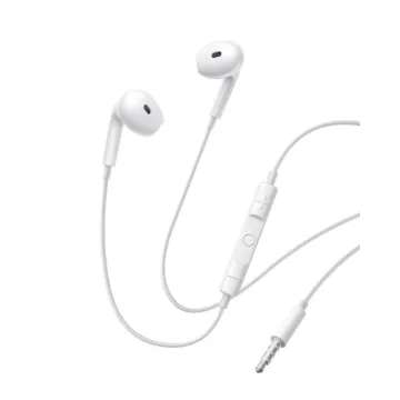 Baseus Encok HZ19 Λευκά ενσύρματα in-ear ακουστικά (A00182301213-00) (BASA00182301213-00)