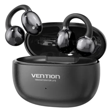 VENTION Wireless Bluetooth Open Ear Headphones ECHO CLIP A11 Black (NBWB0-ID) (VENNBWB0-ID)