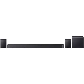 Samsung Soundbar Q990H 11.1.4ch Wireless Dolby Atmos Rear Speakers Q-Symphony SpaceFit Sound Pro (HW-Q990H) (SAMHW-Q990H-EN)