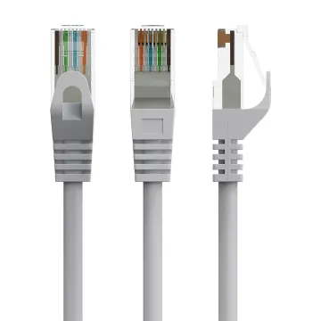 Cablexpert U/UTP Cat.6 Καλώδιο Δικτύου Ethernet 0.5m Γκρι (PP6U-0.5M) (GEMPP6U-0.5M)