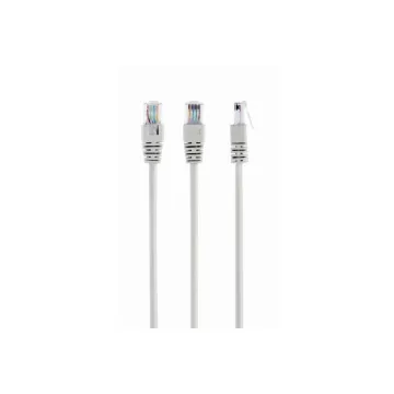 Cablexpert U/UTP Cat.5e Καλώδιο Δικτύου Ethernet 10m Γκρι (PP12-10M) (GEMPP12-10M)