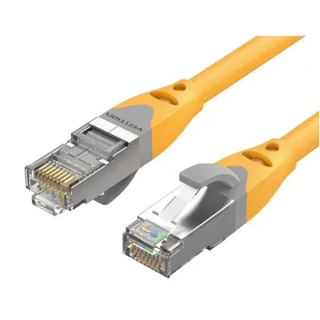 VENTION Flat Cat.7 Patch Cable 2M Black (ICABH) (VENICABH)