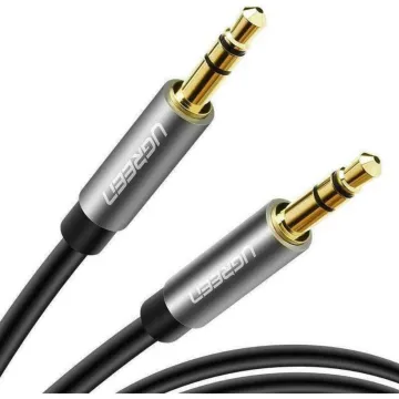 Ugreen AV119 3.5mm AUX jack cable 1.5m black (10734) (UGR10734)