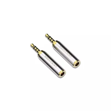 VENTION 2.5mm Male to 3.5mm Female Audio Adapter Silvery Metal Type (VAB-S02) (VENVAB-S02)