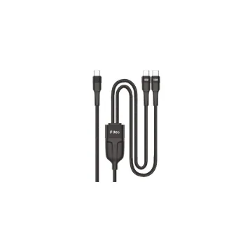 ttec AlumiCable Type C - Lightning Fast Charging Cable 150cm Black (2DK41S) (TTEC2DK41S)