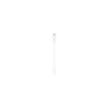 ttec USB-C - 3.5mm Aux Converter 11cm White (2AK04B) (TTEC2AK04B)