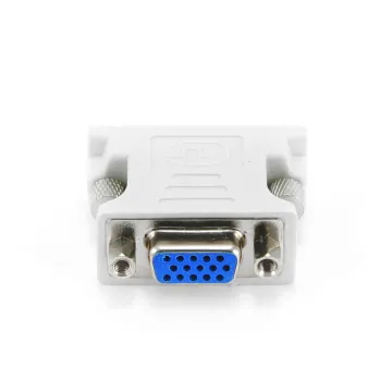 Cablexpert Μετατροπέας DVI-A male σε VGA female Λευκό (A-DVI-VGA) (GEMA-DVI-VGA)