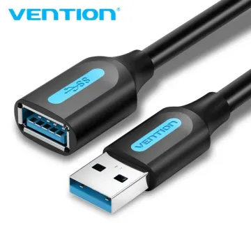 VENTION USB 2.0 A Male to C Male 3A Cable 0.25M Yellow PVC Type (CTWYC) (VENCTWYC)