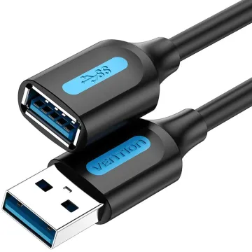 VENTION USB 2.0 A Male to C Male 3A Cable 0.25M White PVC Type (CTWWC) (VENCTWWC)
