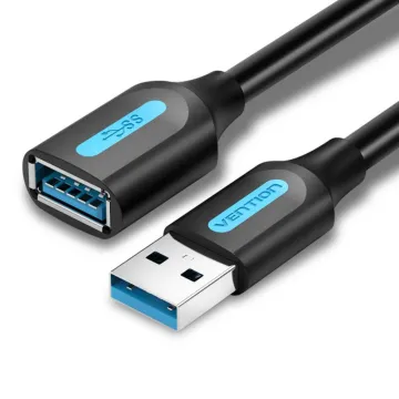 VENTION USB 2.0 A Male to C Male 3A Cable 0.25M Purple PVC Type (CTWVC) (VENCTWVC)