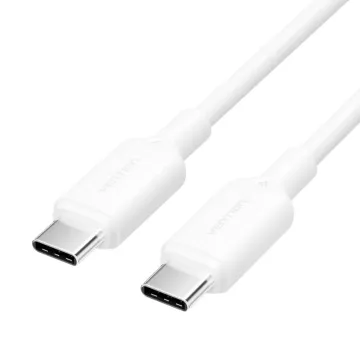 VENTION Cotton Braided USB-C to USB-C 3.1 Cable 0.5M Gray (TAAHD) (VENTAAHD)