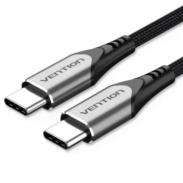 VENTION 3-in-1 USB 2.0 Type-C Male to USB-C Male + USB-C Male + Lightning Male 5A Retractable Cable 1.1M Blue (TRKSBE) (VENTRKSBE)