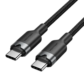 VENTION USB 3.2 Gen2 C Male to C Male 10Gbps Cable 1M White Aluminum Alloy Type (TRGWF) (VENTRGWF)